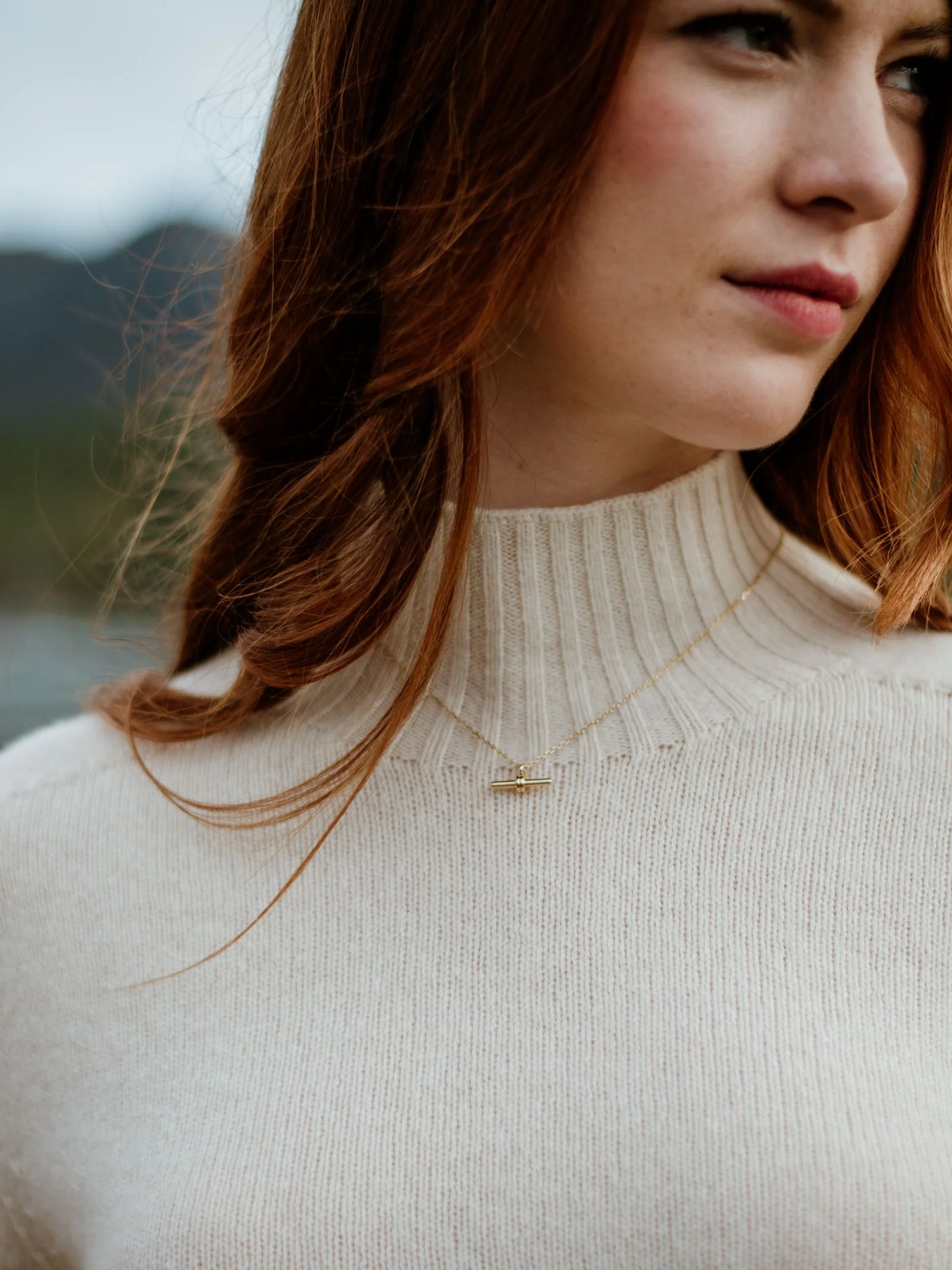 Geelong Lambswool Funnel Neck - Image 5