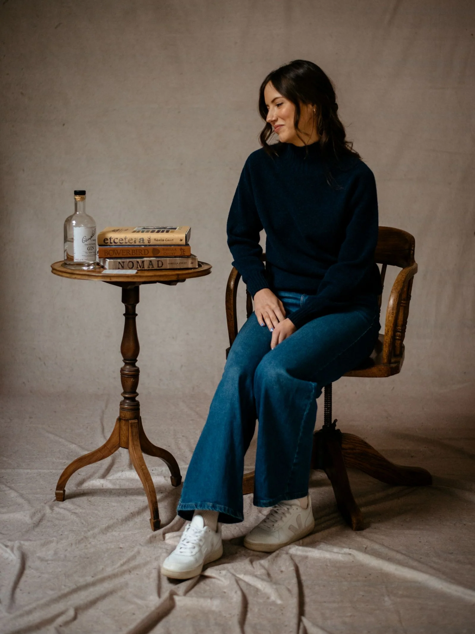 Geelong Lambswool Funnel Neck - Image 7