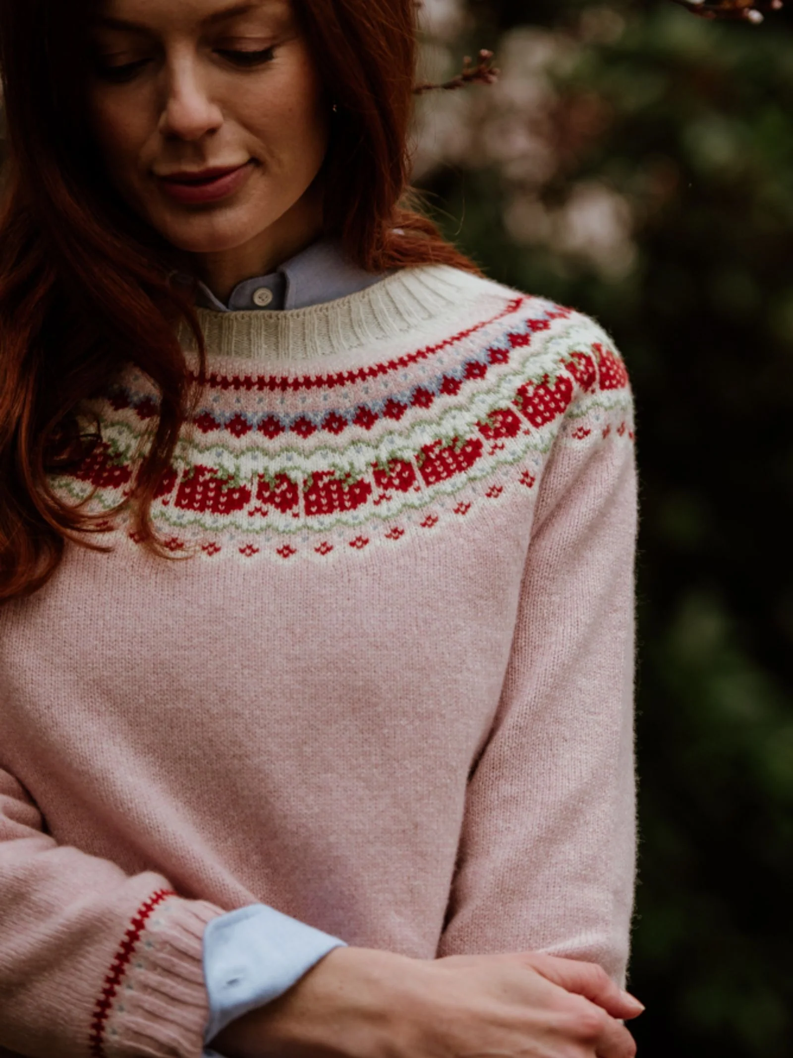 Strawberry Yoke Jumper - Image 4
