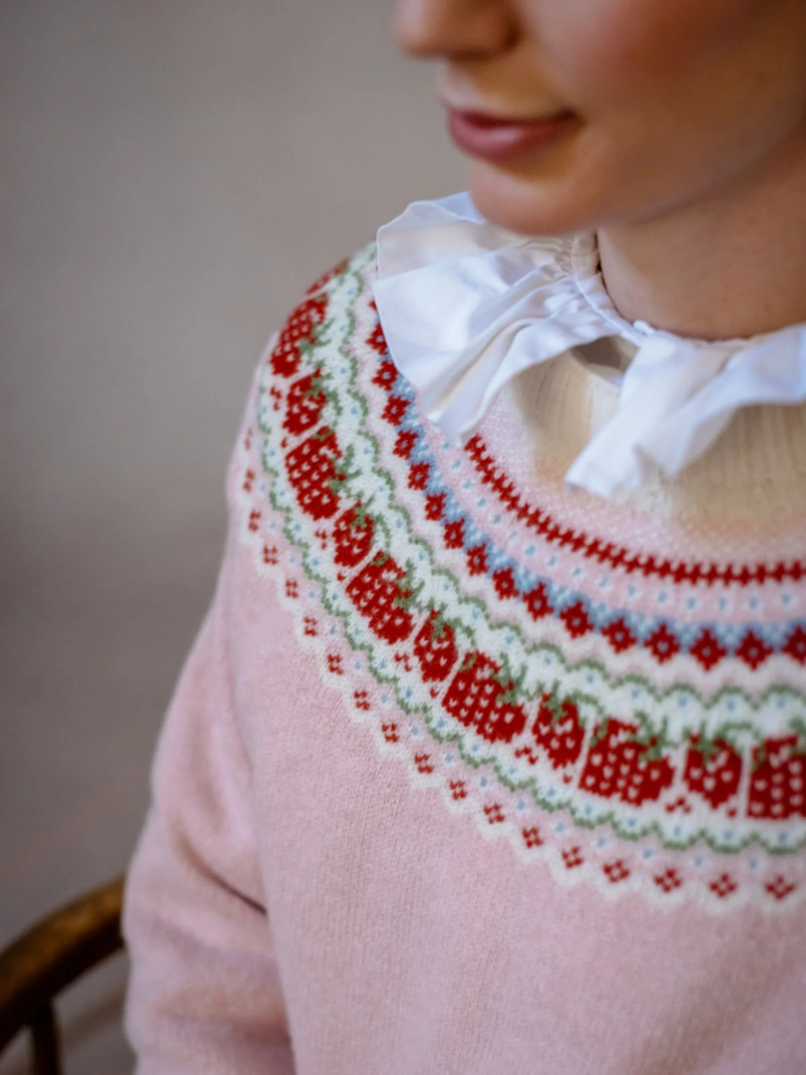Strawberry Yoke Jumper - Image 6