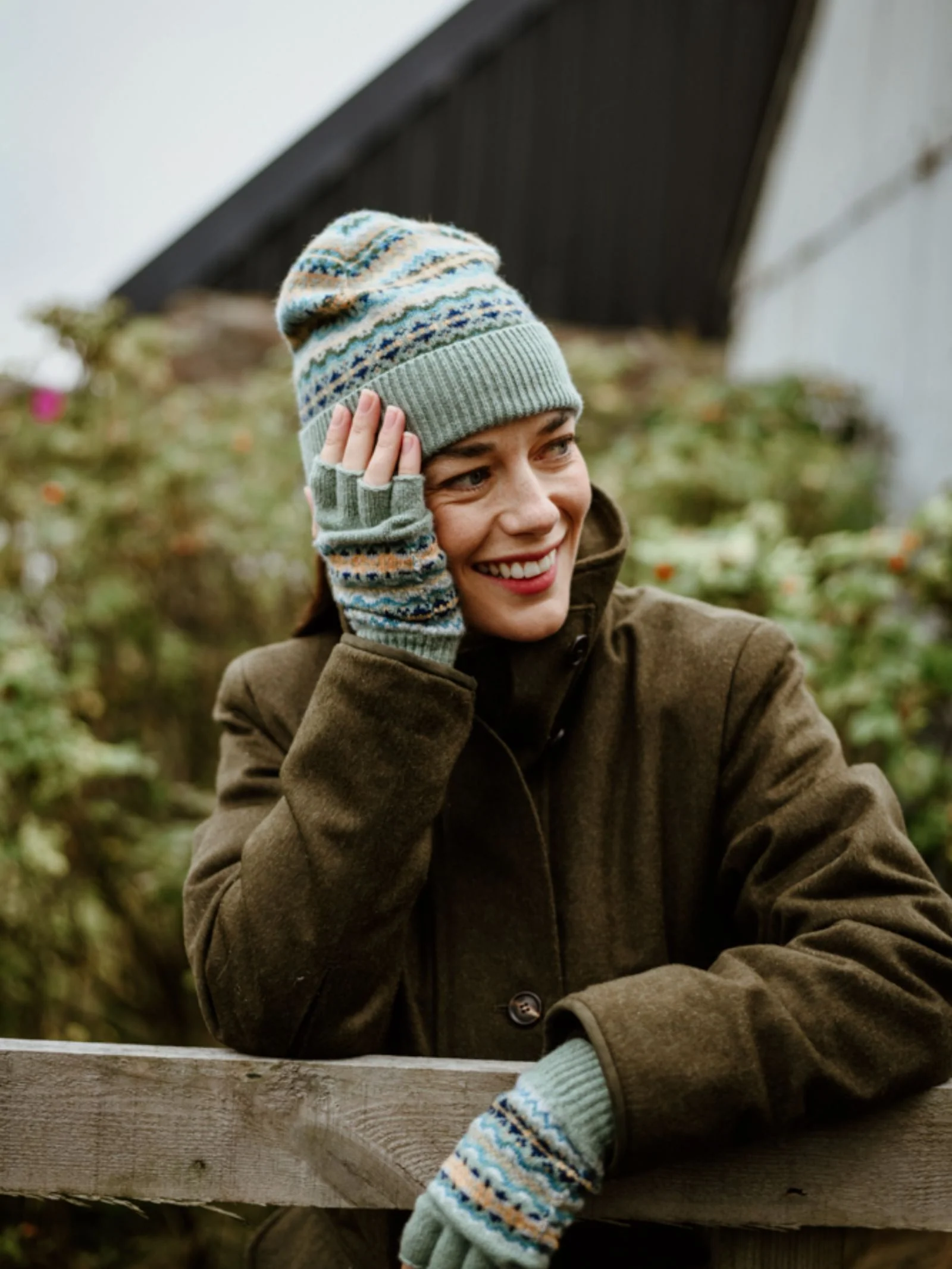 Auld Stock Lambswool Fairisle Hat