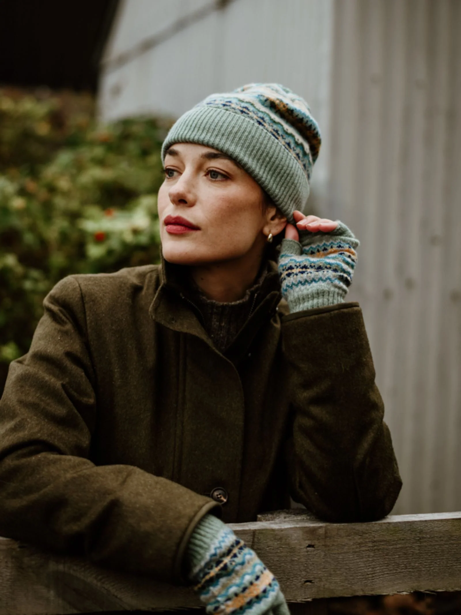 Auld Stock Lambswool Fairisle Hat - Image 3
