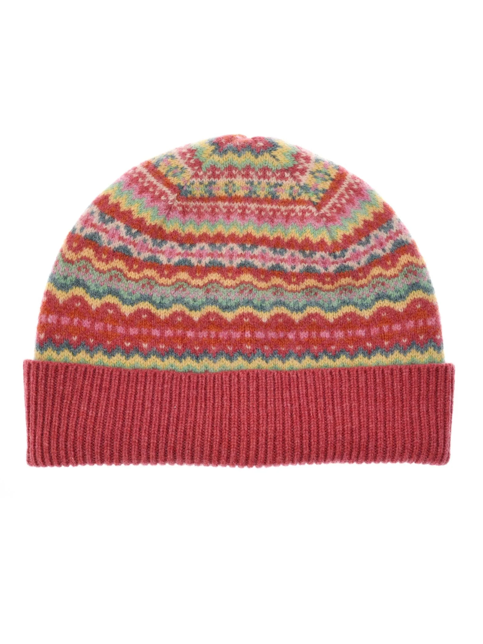 Auld Stock Lambswool Fairisle Hat - Image 6