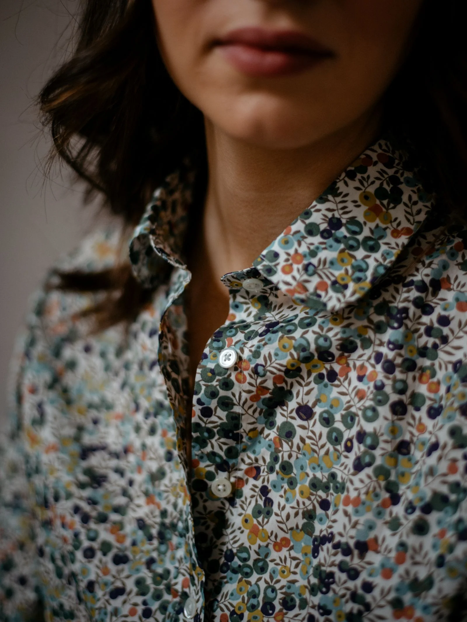 Liberty Print Cotton Shirt - Image 10