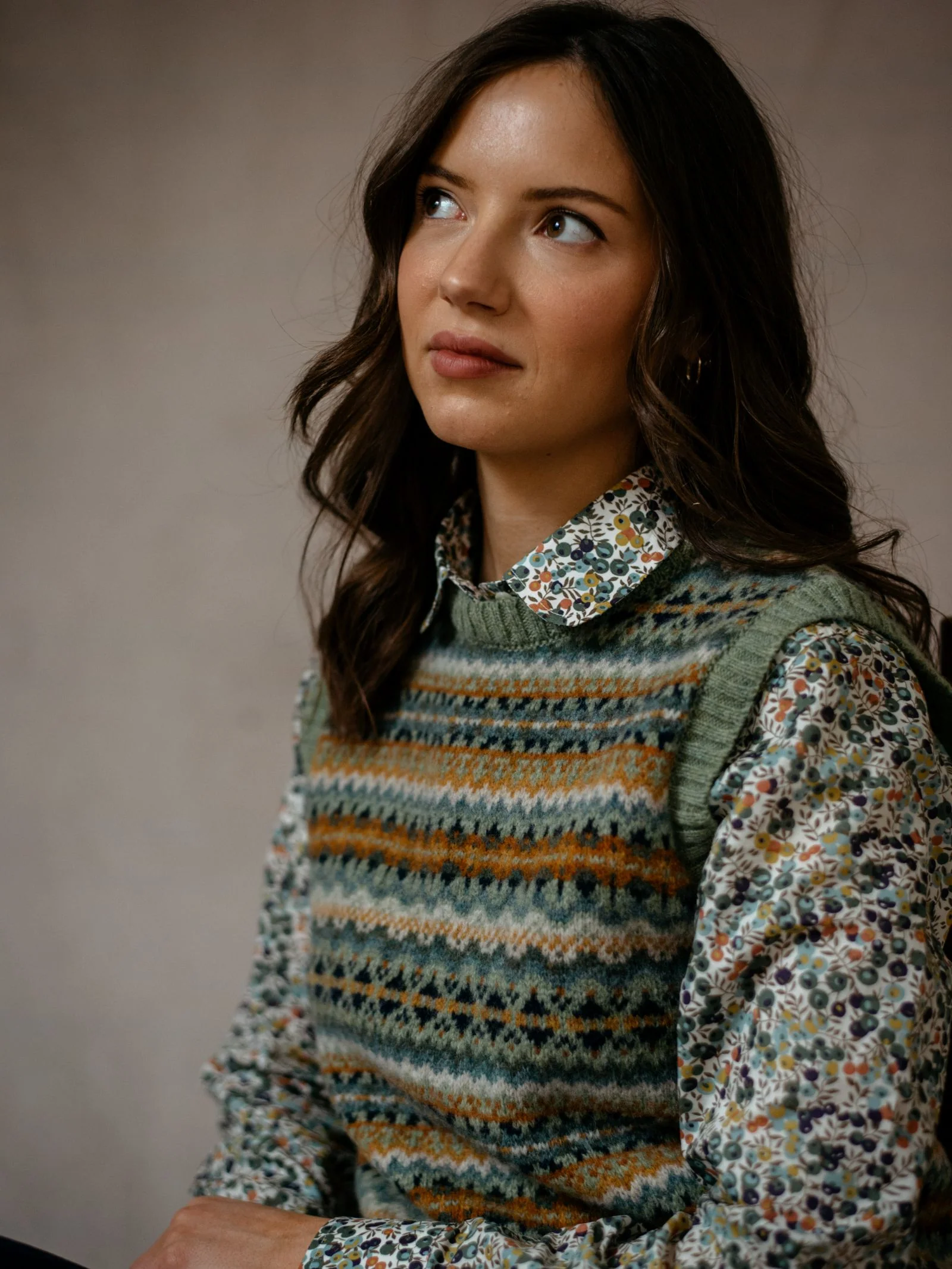 Liberty Print Cotton Shirt - Image 11