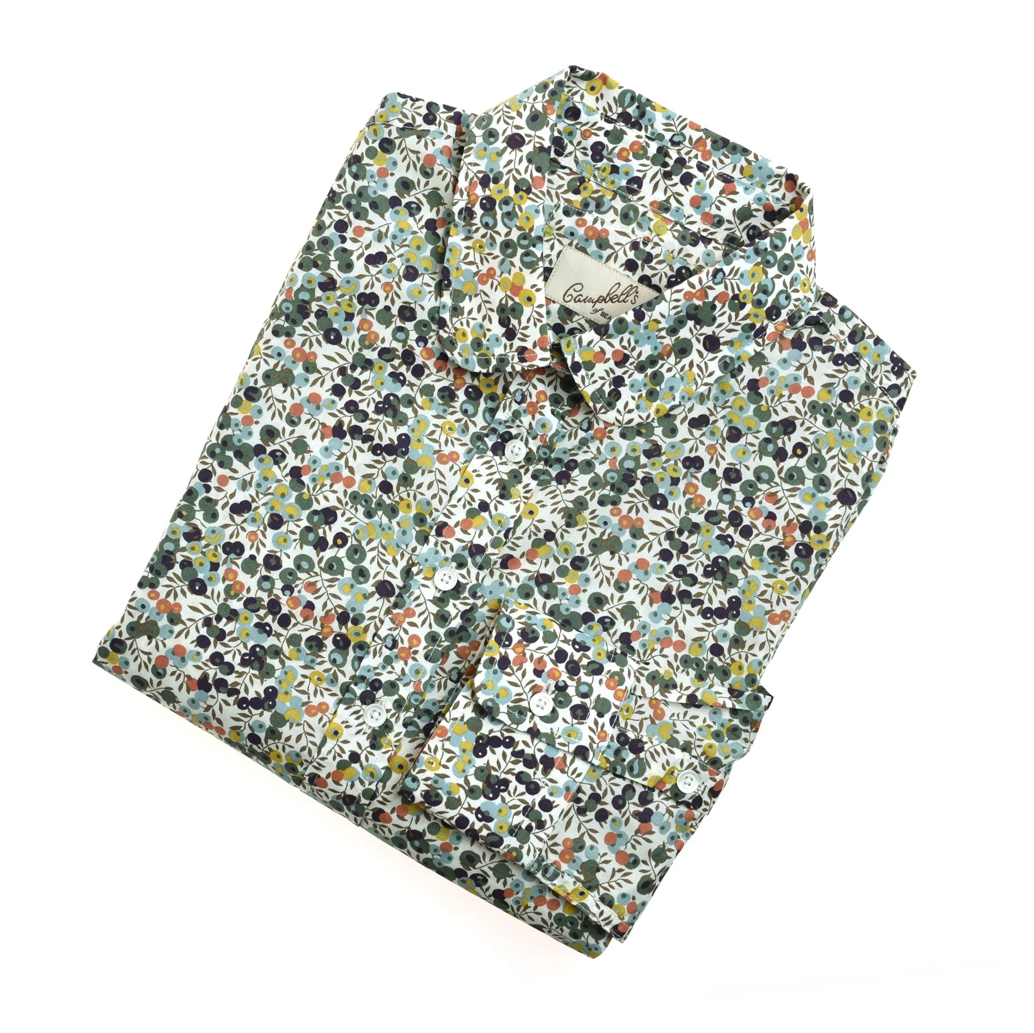 Liberty Print Cotton Shirt - Image 12