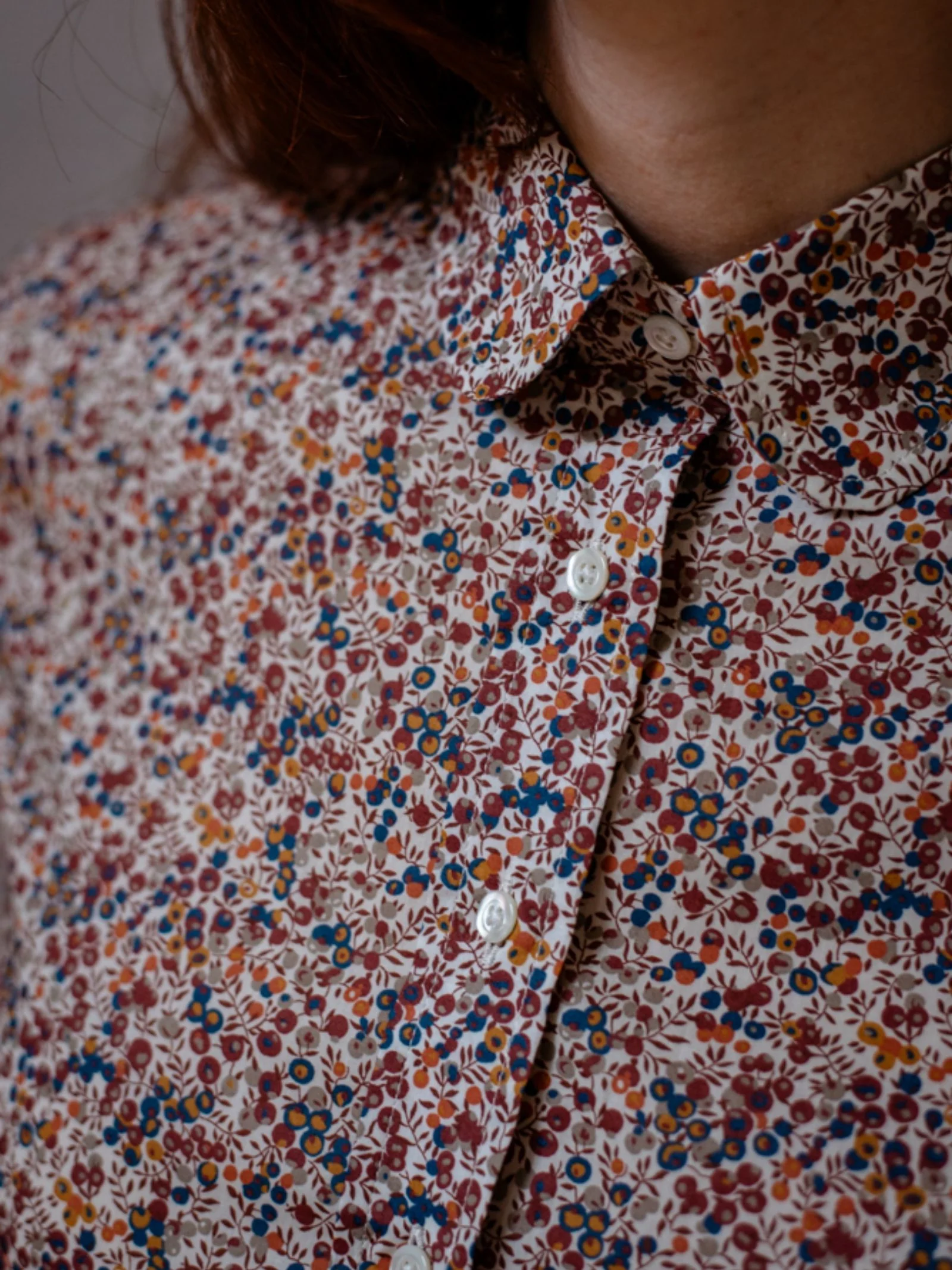 Liberty Print Cotton Shirt - Image 4
