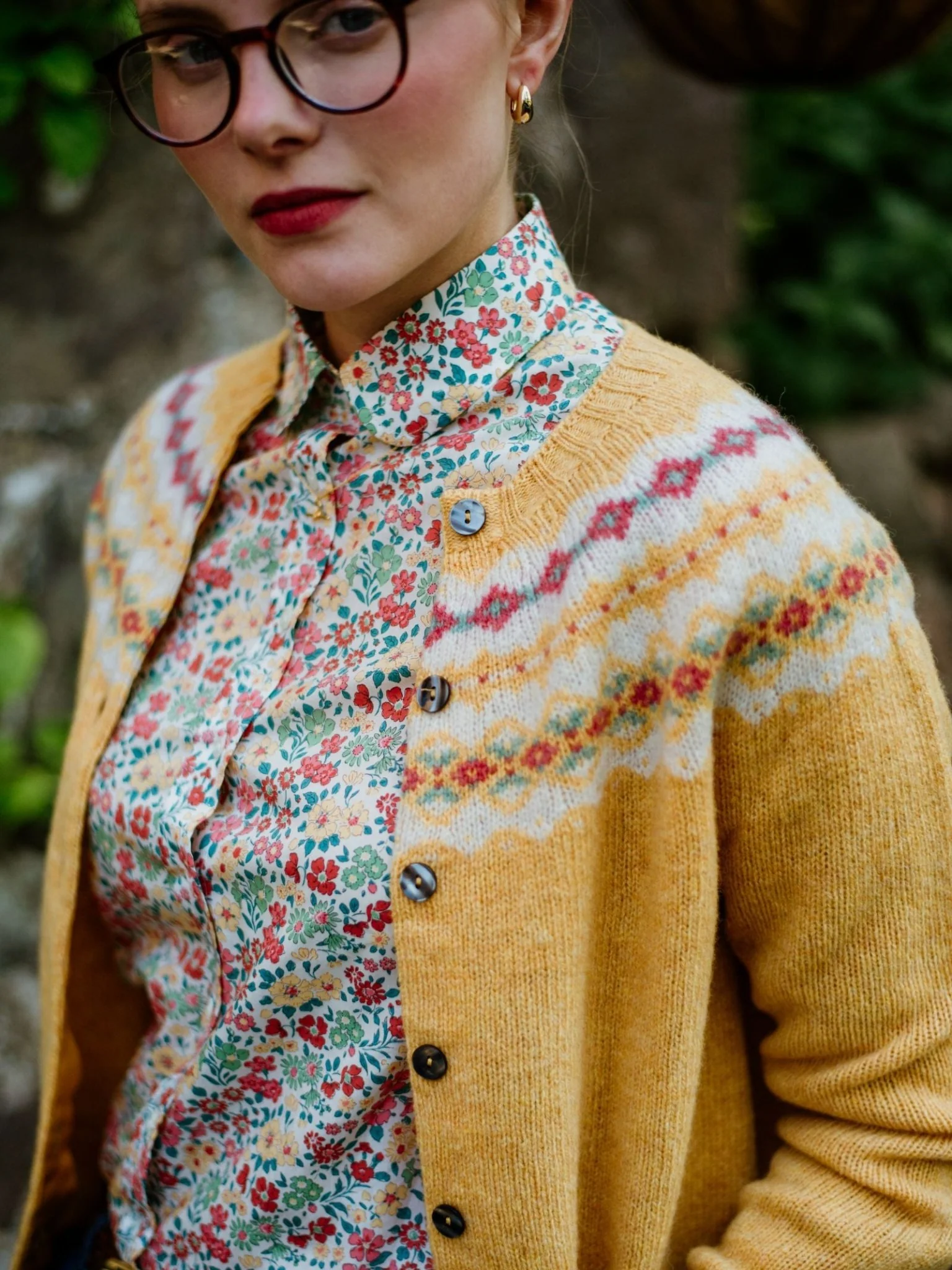 Liberty Print Cotton Shirt - Image 6