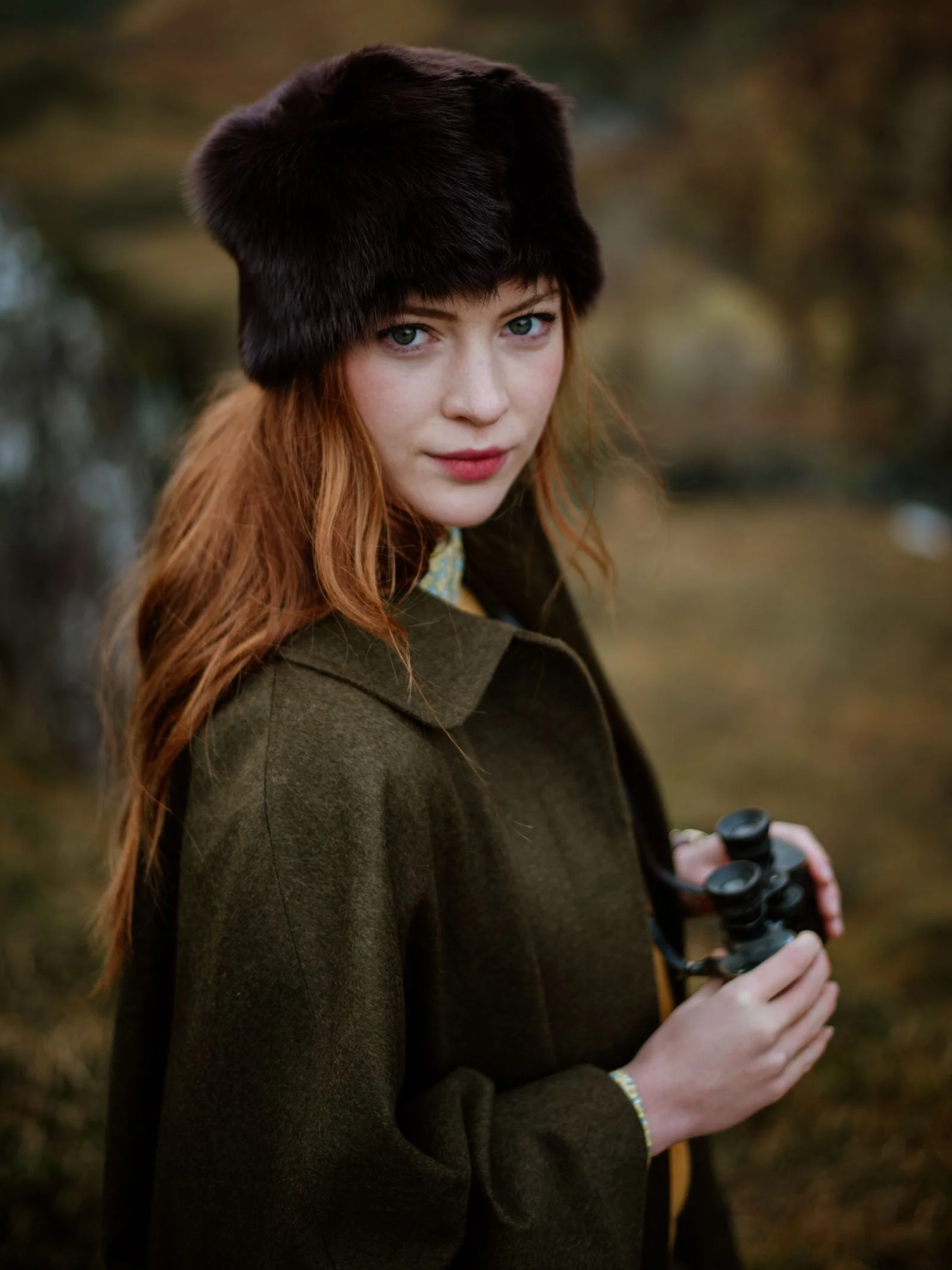 Loden Green Cape - Image 4