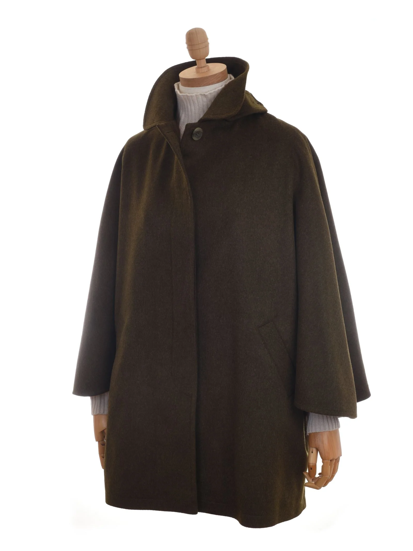 Loden Green Cape - Image 5