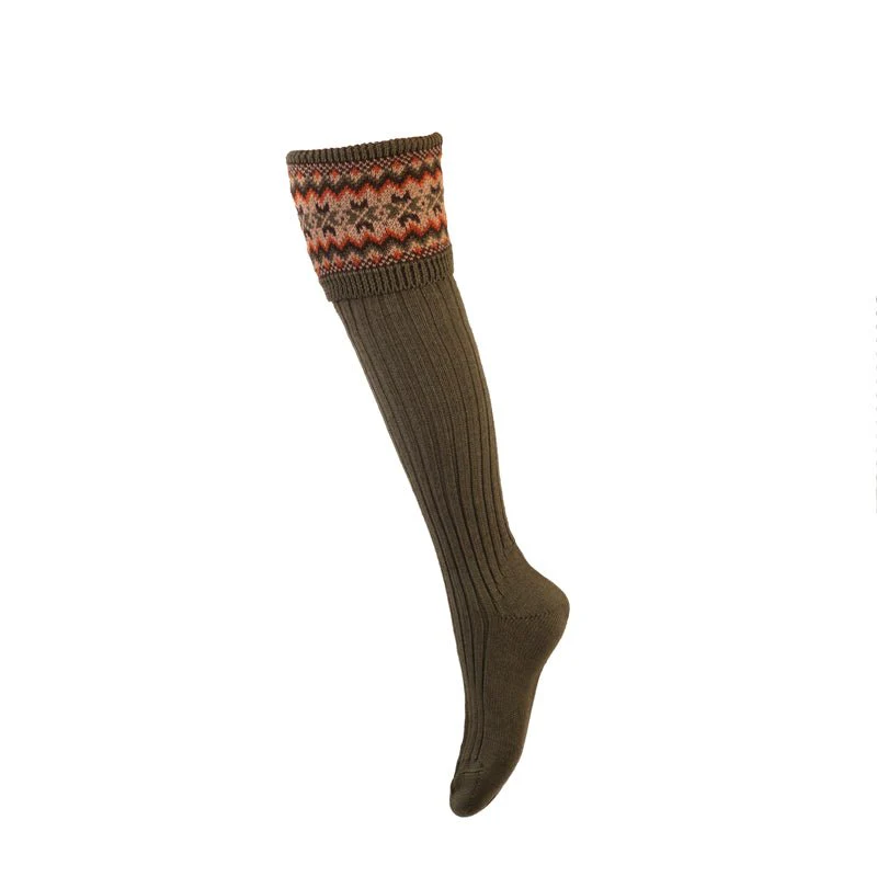 Merino Fairisle Shooting Socks - Image 6