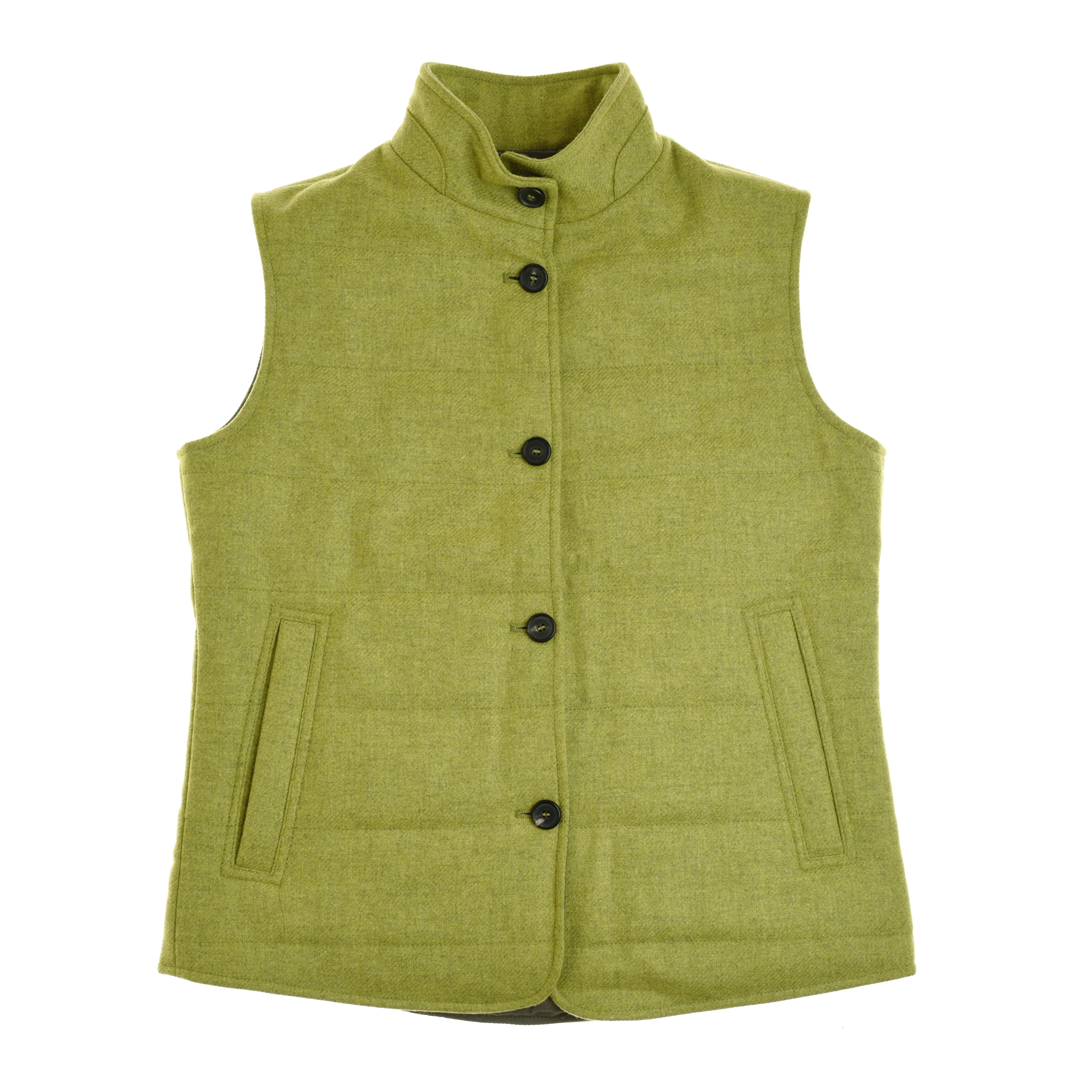 Auld Stock Quilted Buttoned Gilet - Image 7