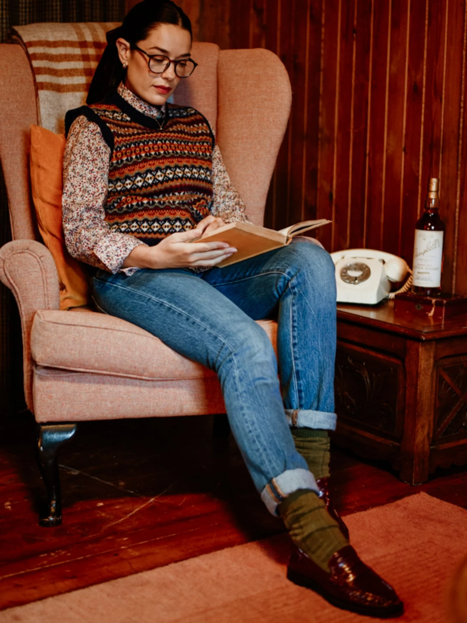Rib Cashmere Socks - Image 3
