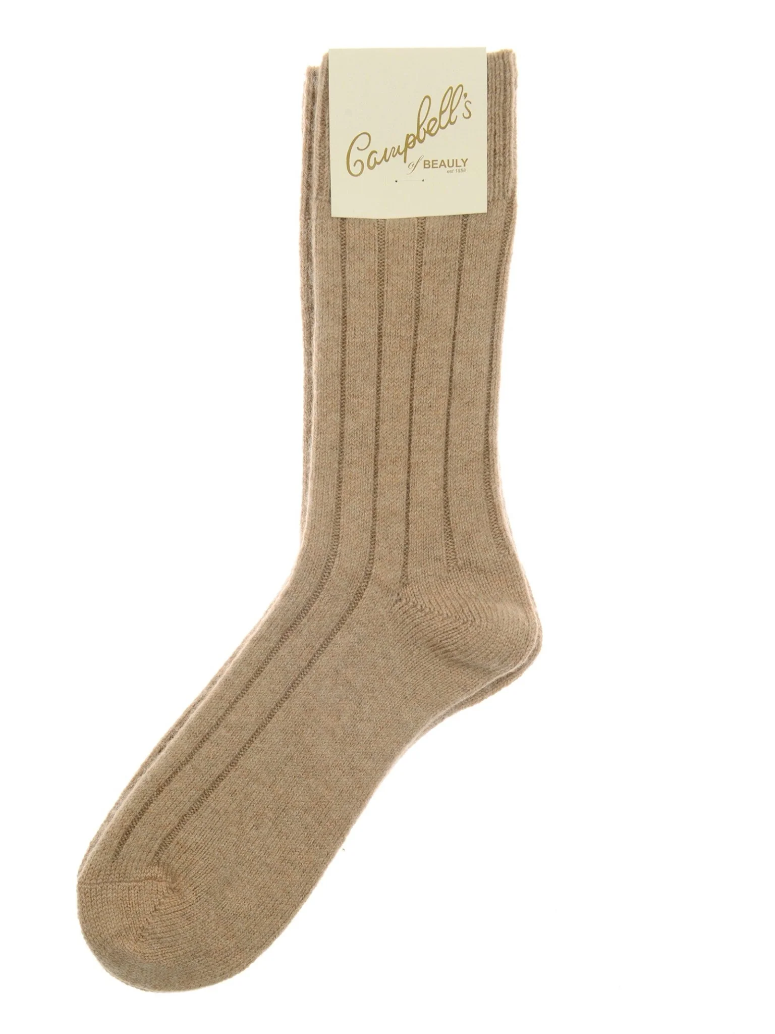 Rib Cashmere Socks - Image 5