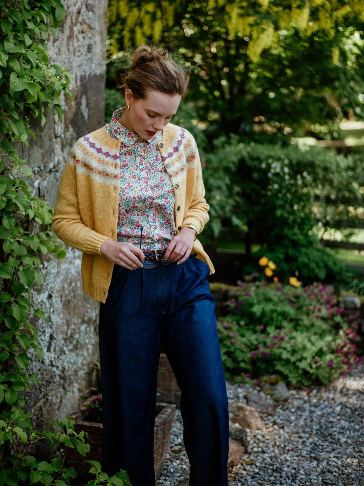 Shetland Fairisle Cardigan - Image 3
