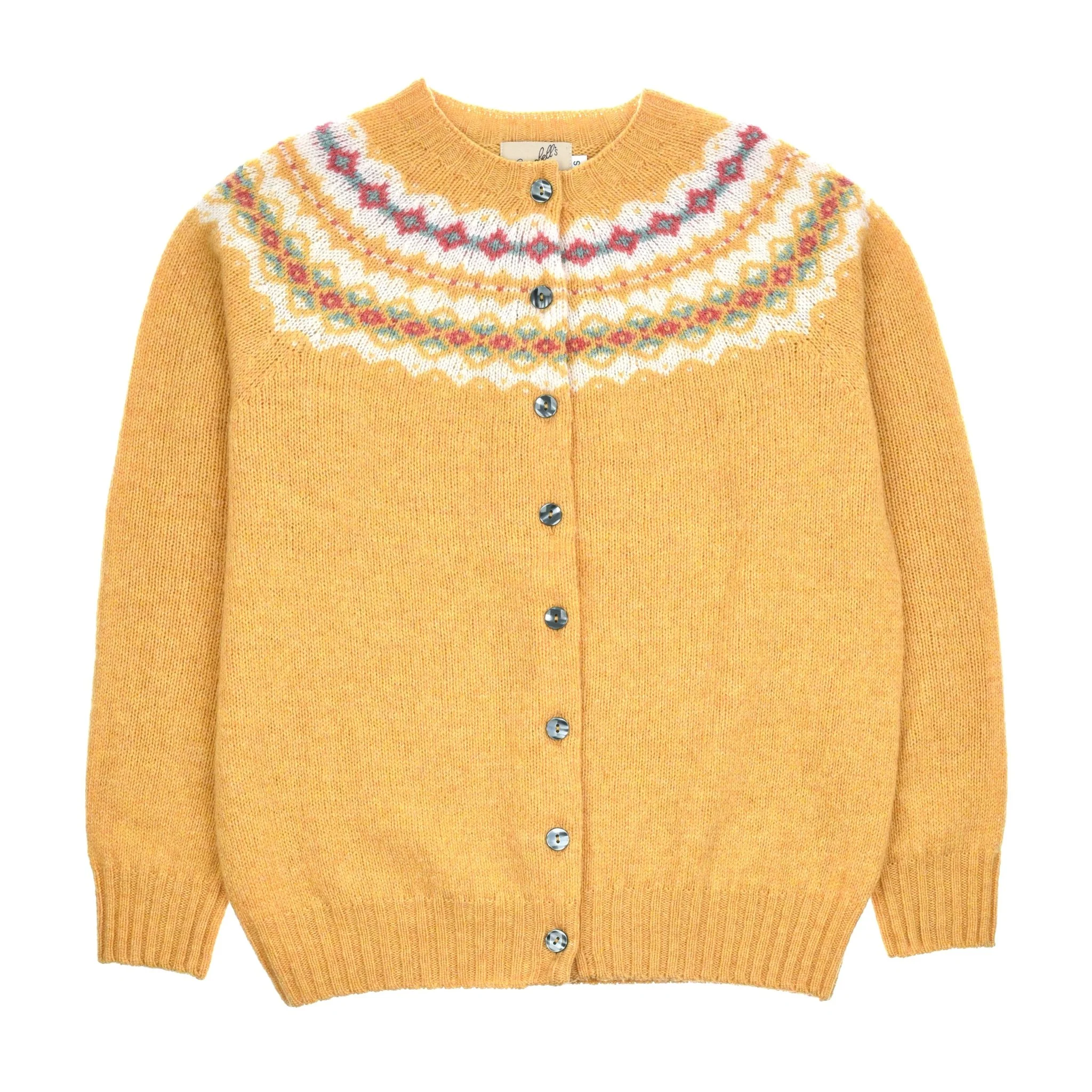 Shetland Fairisle Cardigan - Image 5