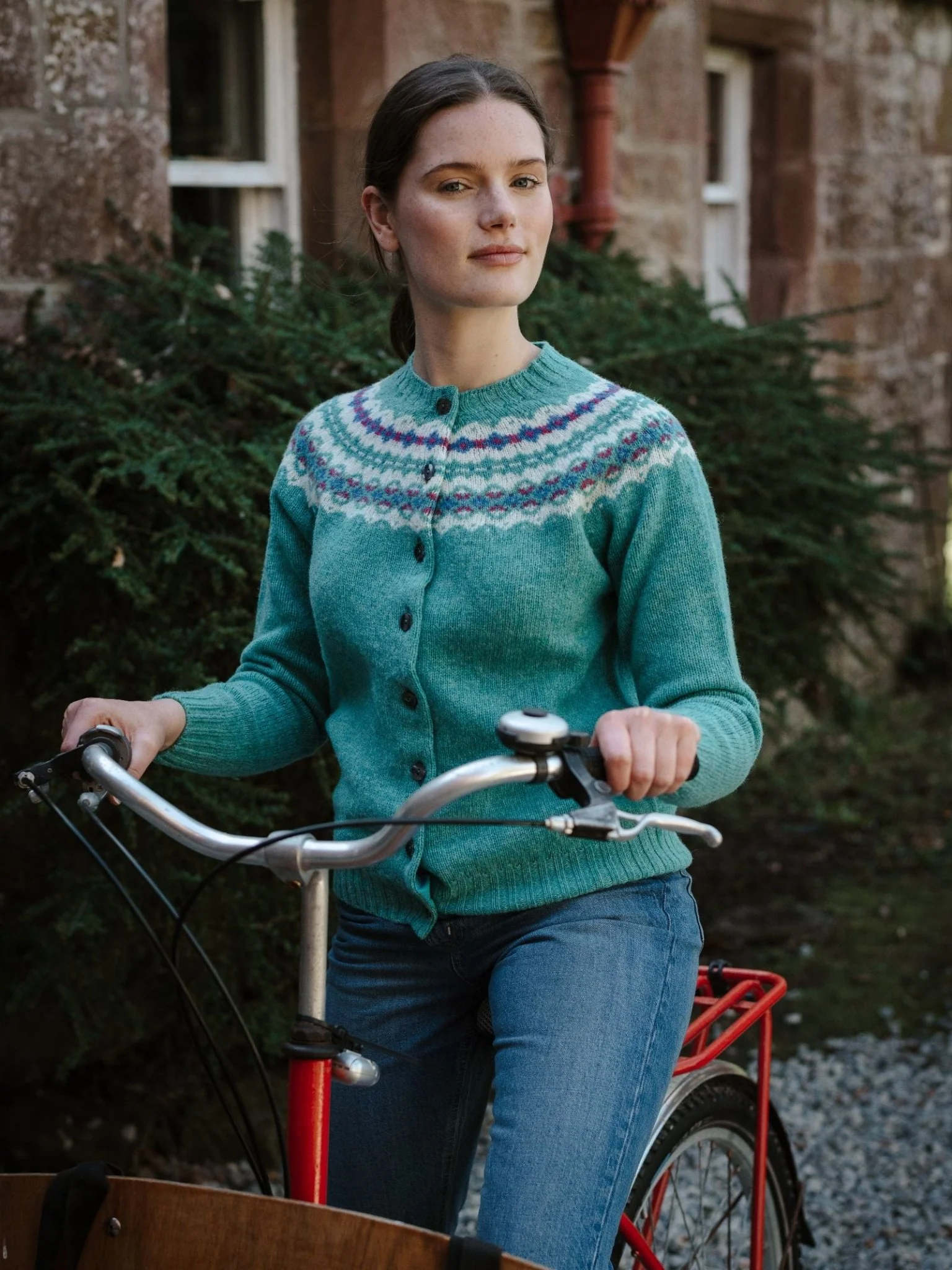 Shetland Fairisle Cardigan - Image 6