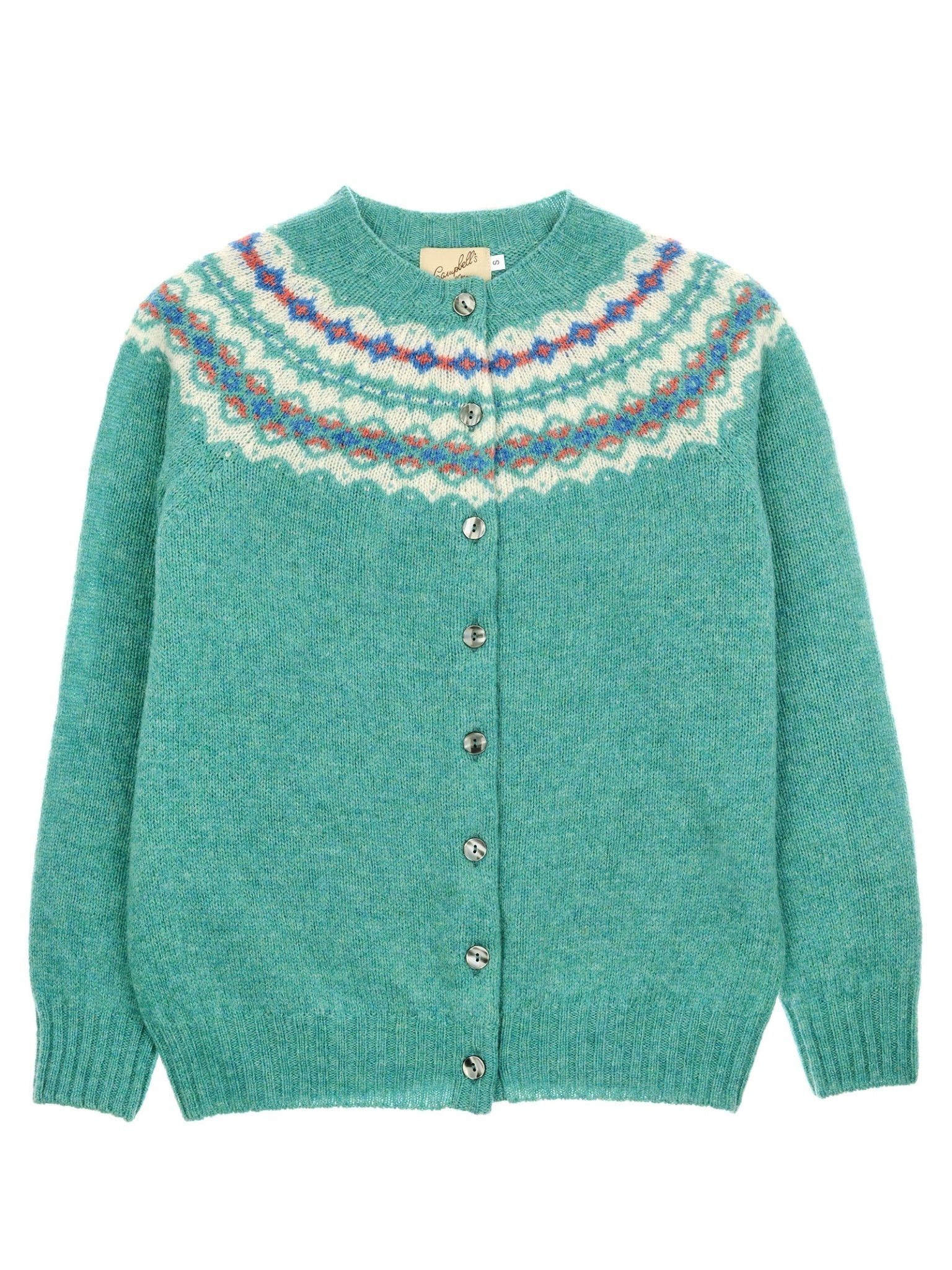 Shetland Fairisle Cardigan - Image 7