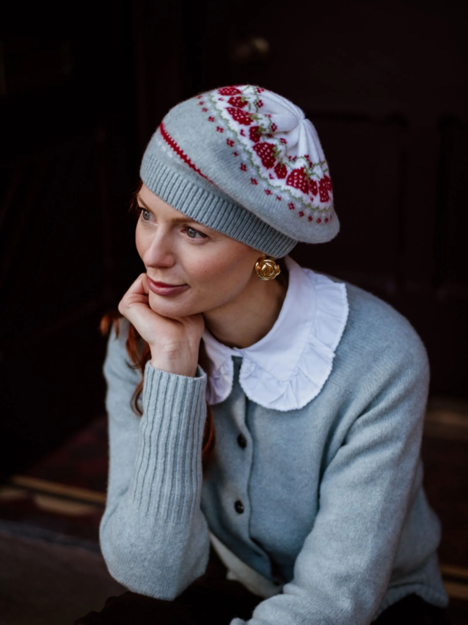 Strawberry Beret - Image 3