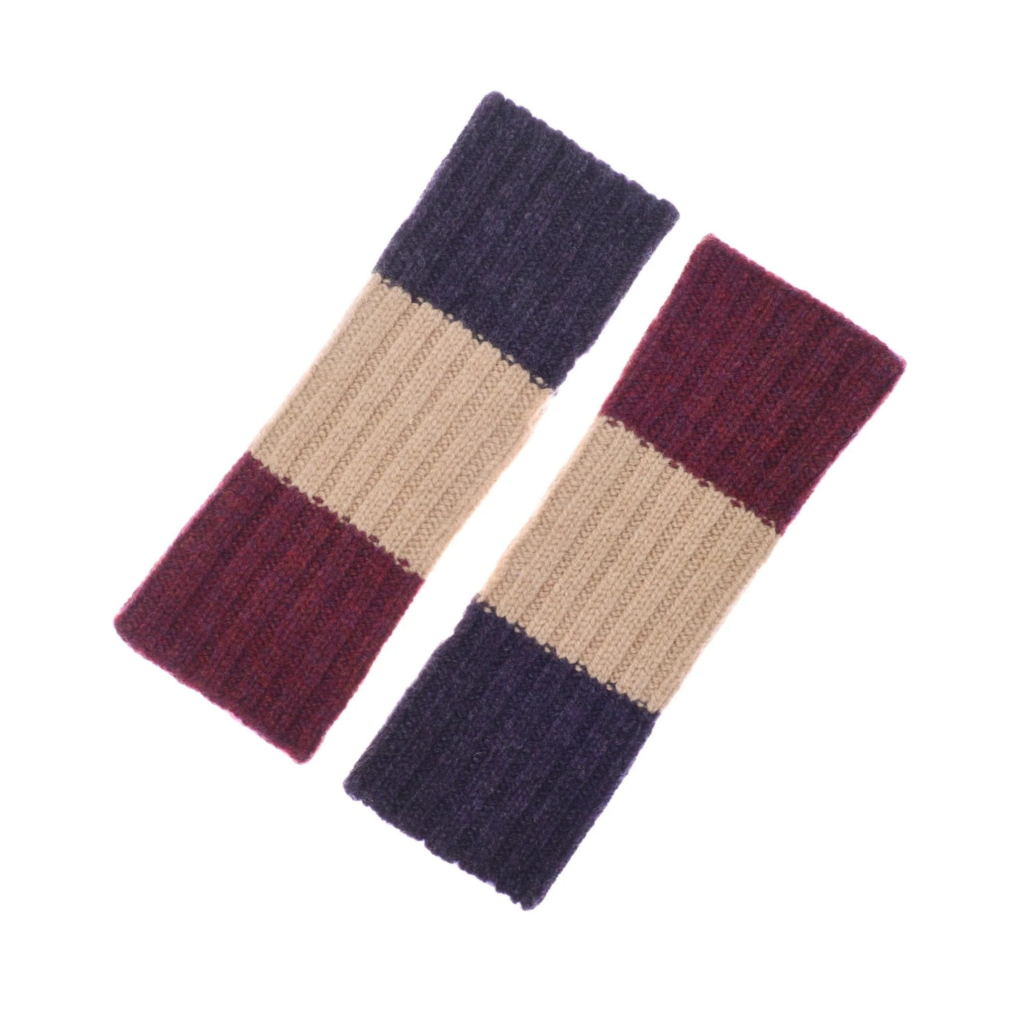 Auld Stock Stripe Wristwarmers - Image 3