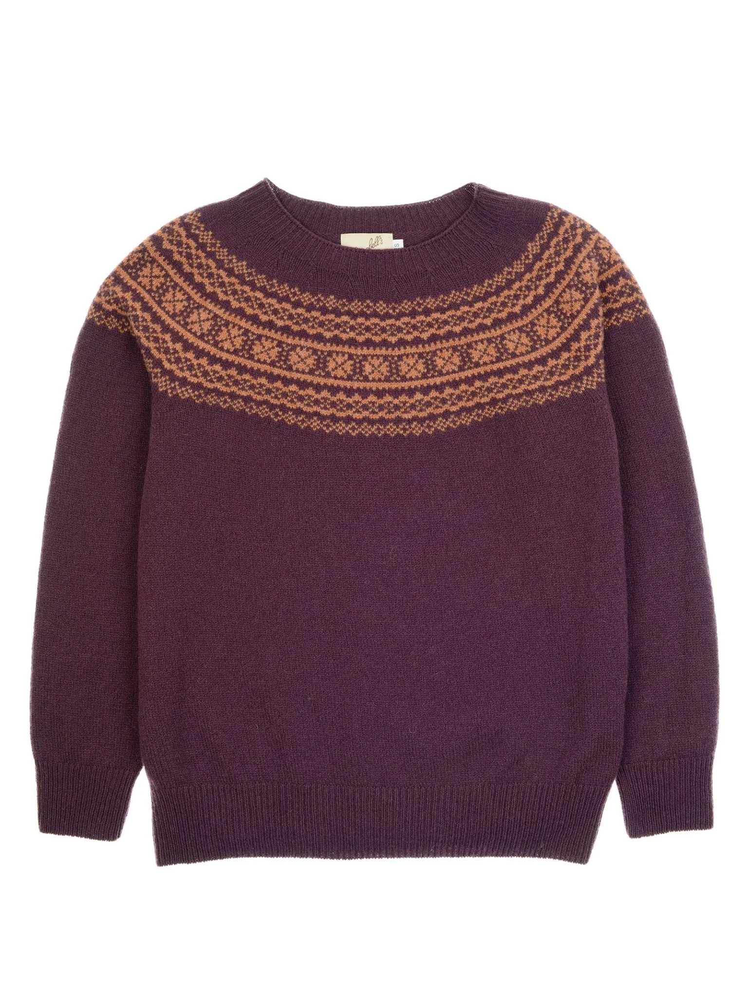 Two-Colour Fairisle Yoke Jumper - Image 14